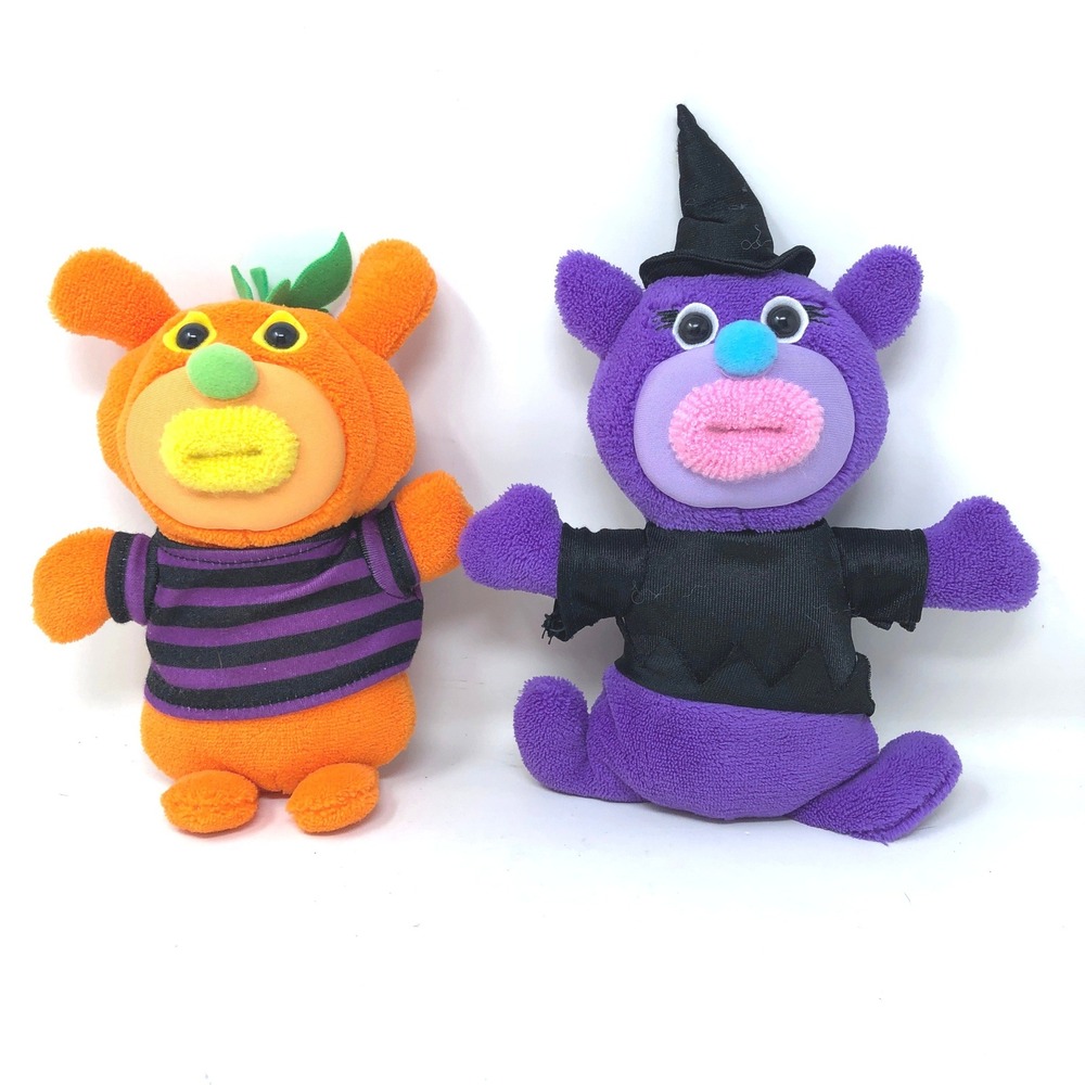Fisher-Price Sing-a-ma-jigs Halloween Set Orange Pumpkin Purple Witch 2011